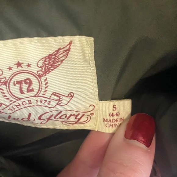 Faded Glory Women's Quilted Puffer Jacket - Dark Green - Picture 3 of 7